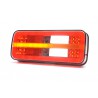 LED Schlussleuchte rechteckig WAS, 200x85x29, mit dynamischem Blinker
