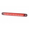 LED Stab Rückleuchte klarglas, 12-24V, 257x27x20