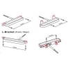 LED Frontblitzer gelb, 6 LED, ultraschlank, 12-24V