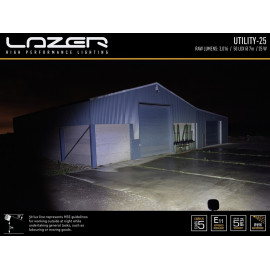 LED Arbeitsscheinwerfer LAZER Utility-25, 3000 Lumen