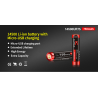 Akku 14500, 750mAh 3.7V Klarus mit USB Ladebuchse