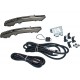 LED Tagfahrleuchten Set Nolden NCC SLIM LIGHT GUIDE, ML-027, Farbe: schwarz