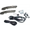 LED Tagfahrleuchten Set Nolden NCC SLIM LIGHT GUIDE, ML-027, Farbe: schwarz