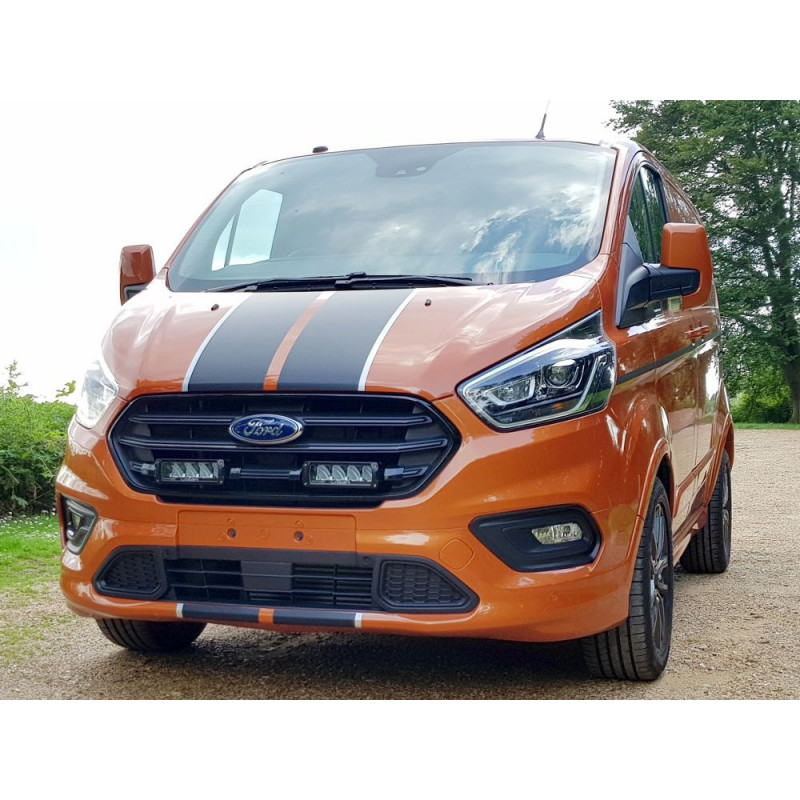 Kühlergrill Kit für Ford Transit Custom MY 2018+, für LAZER Triple-R Fernlichter