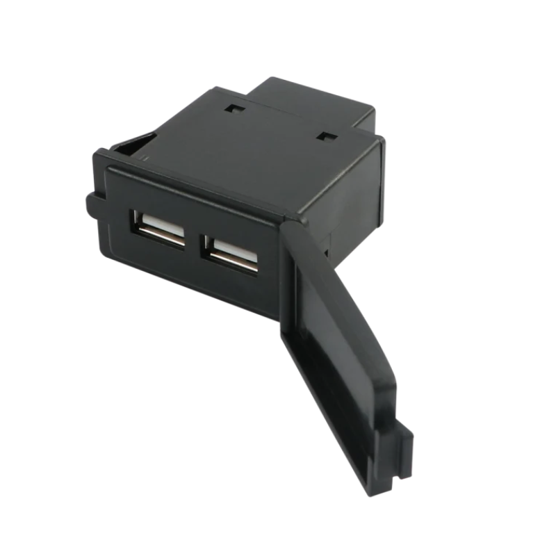 USB Ladedose mit Deckel 2x 2.1A