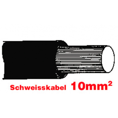 SGF Anlasserkabel hochflexibel 10mm schwarz