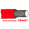 SGF Anlasserkabel hochflexibel 10mm rot