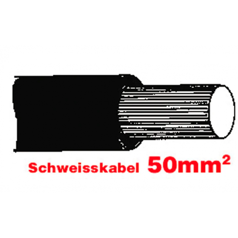 SGF Anlasserkabel hochflexibel 50mm sz