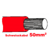 SGF Anlasserkabel hochflexibel 50mm rot