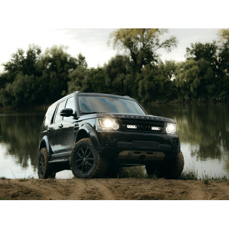 Kühlergrill Kit für Land Rover Discovery 4 2014, für LAZER Triple-R Fernlichter