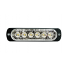 LED Frontblitzer dual color gelb/blau 12-24V, ECE R65 und R10