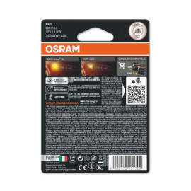 2er Set OSRAM LEDriving Birne BAY15d, 21/5W Ersatz, orange