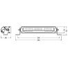 OSRAM LED Lightbar MX250-CB mit Positionslicht, 12-24V, 45W