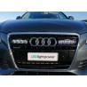 Kühlergrill Kit mit Zusatzfernlicht LAZER ST4, für Audi A4 B8, 2008-