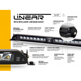 LAZER LINEAR-18 Elite, LED Fernlichtbalken E-geprüft, mit Low Beam Assist, 5 Jahre Garantie