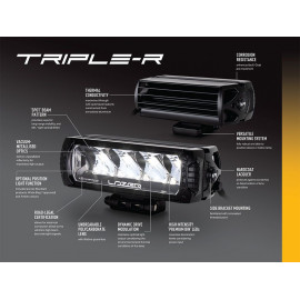 Kühlergrill Kit für den Toyota Landcruiser 200 , für LAZER Triple-R Fernlichter