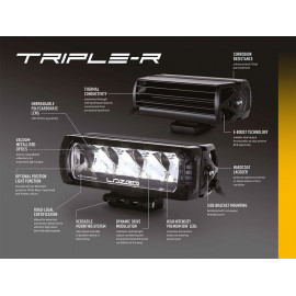 LAZER TRIPLE-R 1000, 2. Generation, mit gelben Frontblitzer, mit E-Boost 12/24V, 5 Jahre Garantie