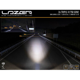 Kühlergrill Kit für VW T6, Startline, für LAZER Triple-R LED Fernlichter