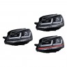 LED Hauptscheinwerfer Set OSRAM Chrome Edition für VW Golf Vll mit Xenon