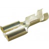 Flachsteckhülse 2.5mm2 mit Wiederhaken