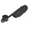 Stecker 2-pol. 25A, -4mm2