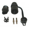 Stecker 2-pol. 25A, -4mm2
