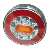 LED Schlussleuchte rund Neon Look