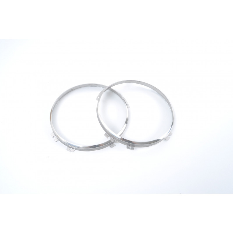 Edelstahlringe für Hauptscheinwerfer in Chromstahl