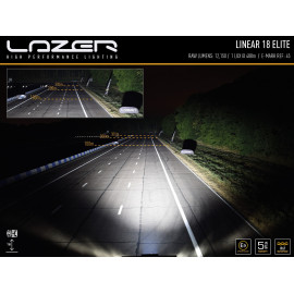 LAZER LINEAR-18 ELITE, LED Fernlichtbalken E-geprüft, 5 Jahre Garantie