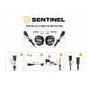 LAZER Sentinel Standard chrome, LED Fernscheinwerfer