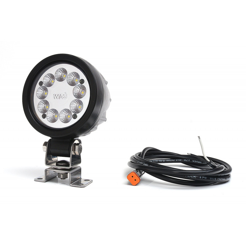 LED Arbeitsscheinwerfer rund, WAS W162, 5000lm
