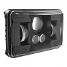 LED Abblendlichtscheinwerfer 4x6 Zoll J.W. Speaker 8800 schwarz, 12-24V