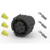Steckerset AMP 3-pol. M, wasserdicht IP69K