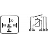 Mini-Relais mit Schliesskontakt 6V 40A