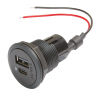 Einbausteckdose - 1 x USB-A und 1 x USB-C, 8-34V
