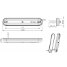 LED Innen- und Aussenleuchte blau IP68, 12-24V - LWD 2529