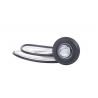 Mini LED Positionsleuchte rund 12-24V, weiss