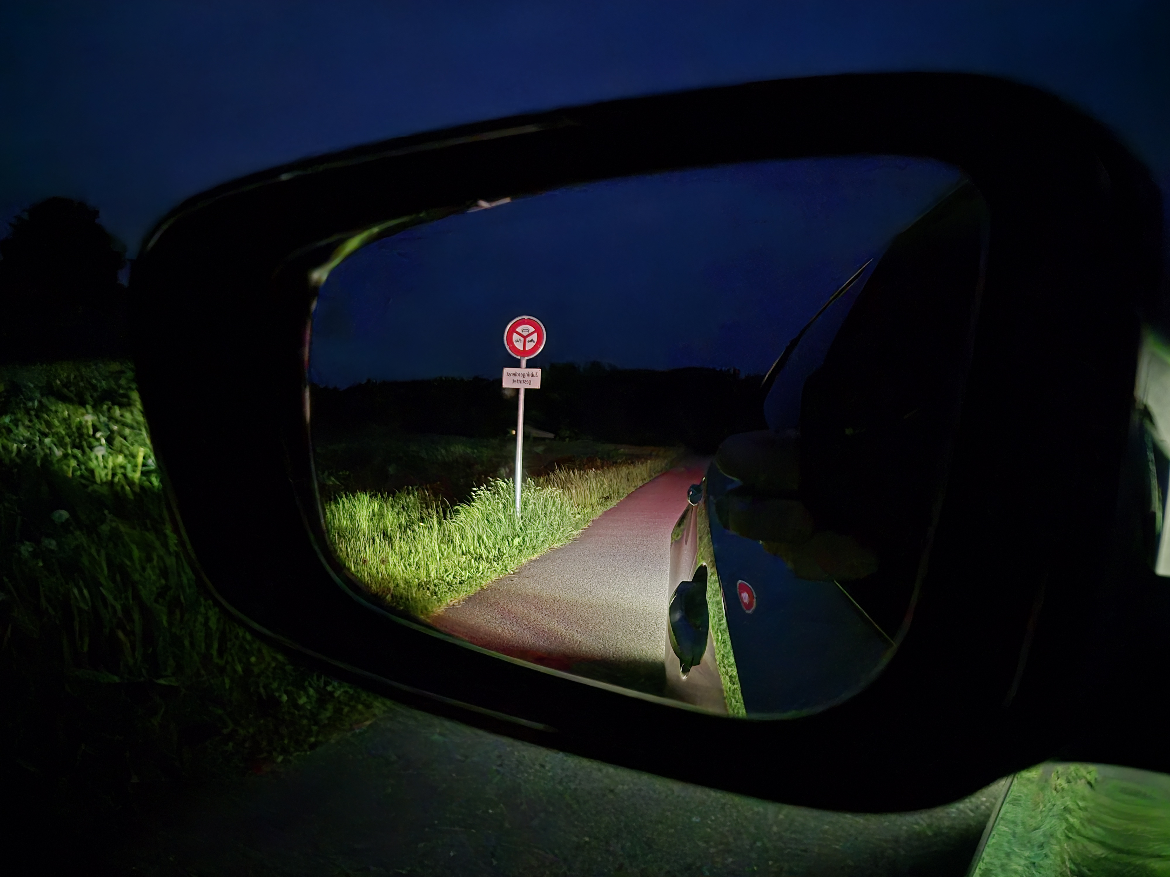 Sicht mit LED Rückfahrscheinwerfer