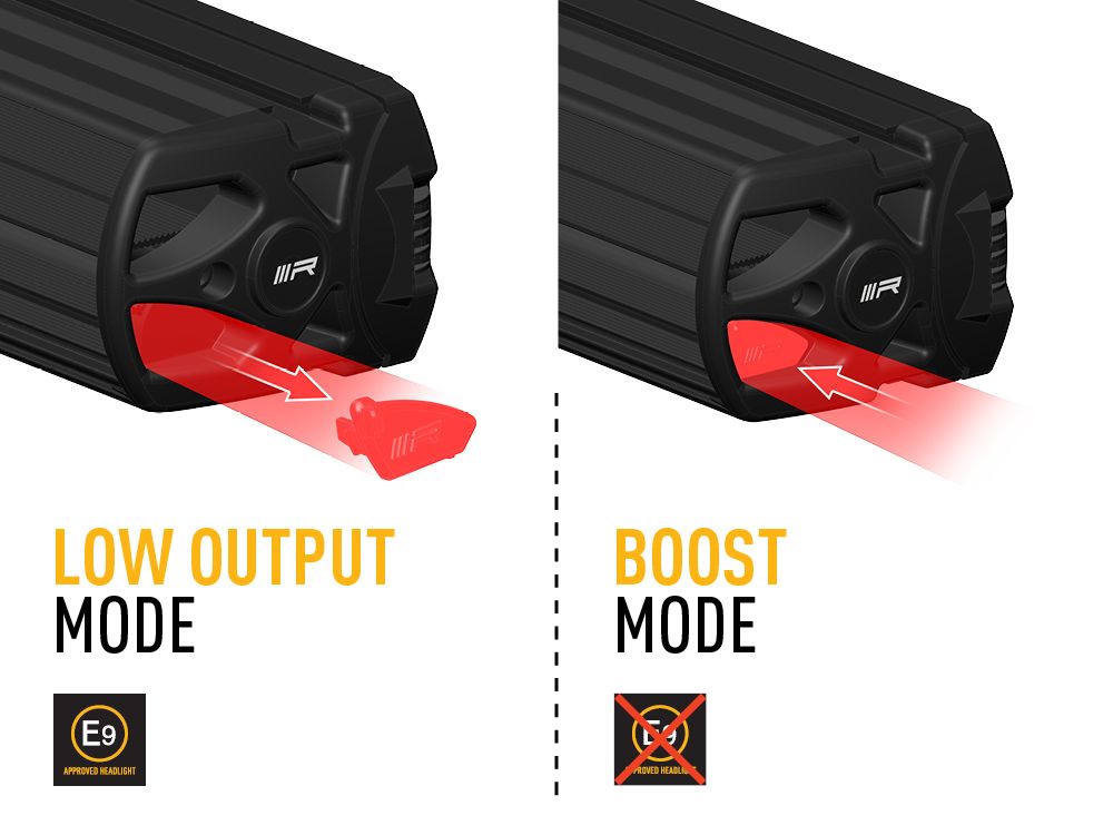 Triple-R 750 Elite E-Boost Funktion